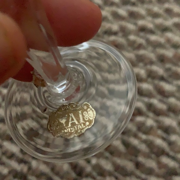 Vintage Crystal Cordial Glasses - Picture 2 of 2